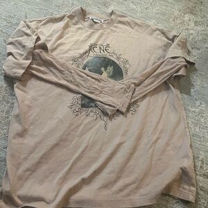 Acne Studios two layered long sleeve tee